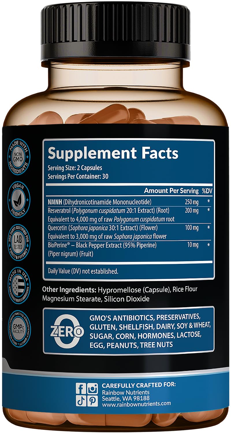 USA-made quality seal and cGMP facility badge