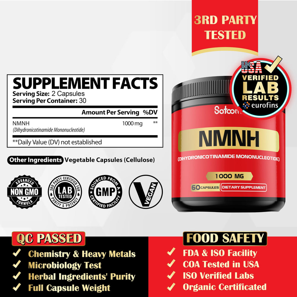 NMNH bottle back with dosage information