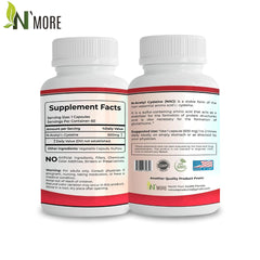 Close-up of NAC 600mg capsule