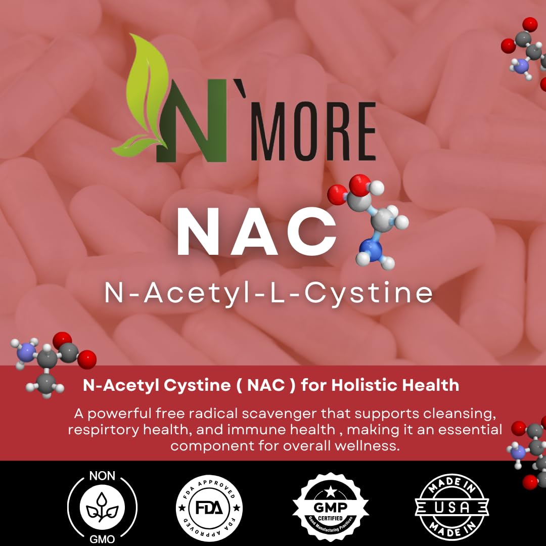 Lifestyle shot of NAC 600mg bottle on display