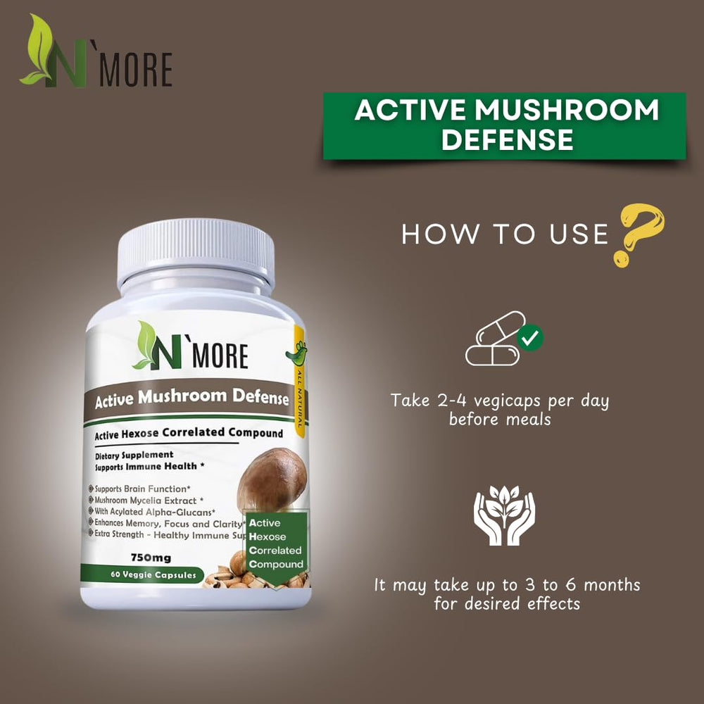 Cordyceps mushroom in N'MORE Defense formula