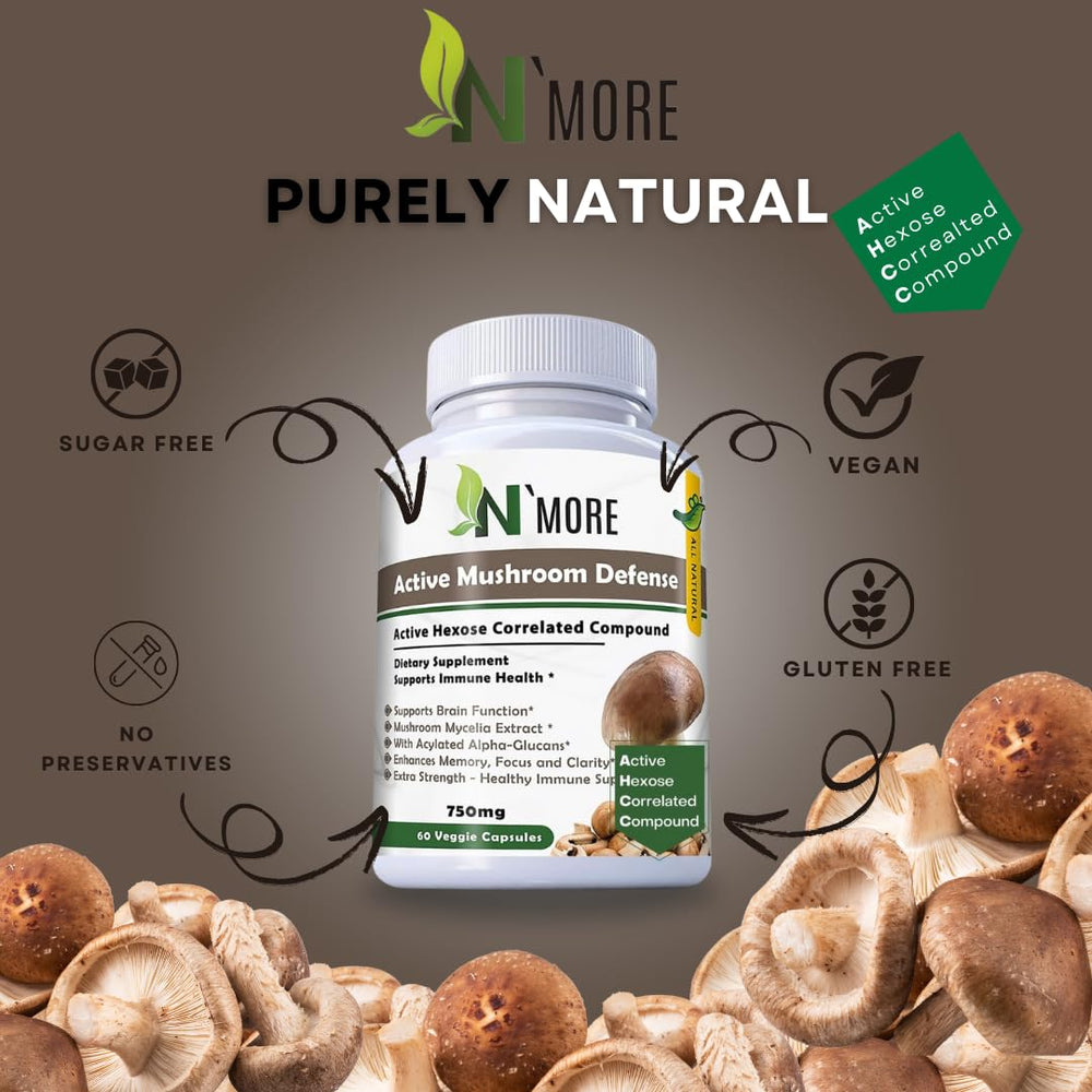 Turkey Tail mushroom in N'MORE Defense formula