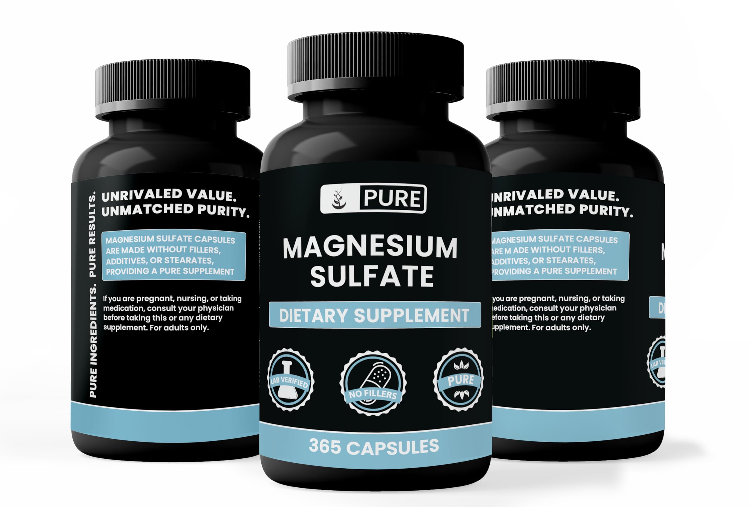 No additives, stearates, or rice fillers