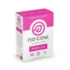 No Cow Birthday Cake High Protein Bar hero image