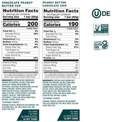 Assorted No Cow vegan protein bars display – gluten-free and dairy-free