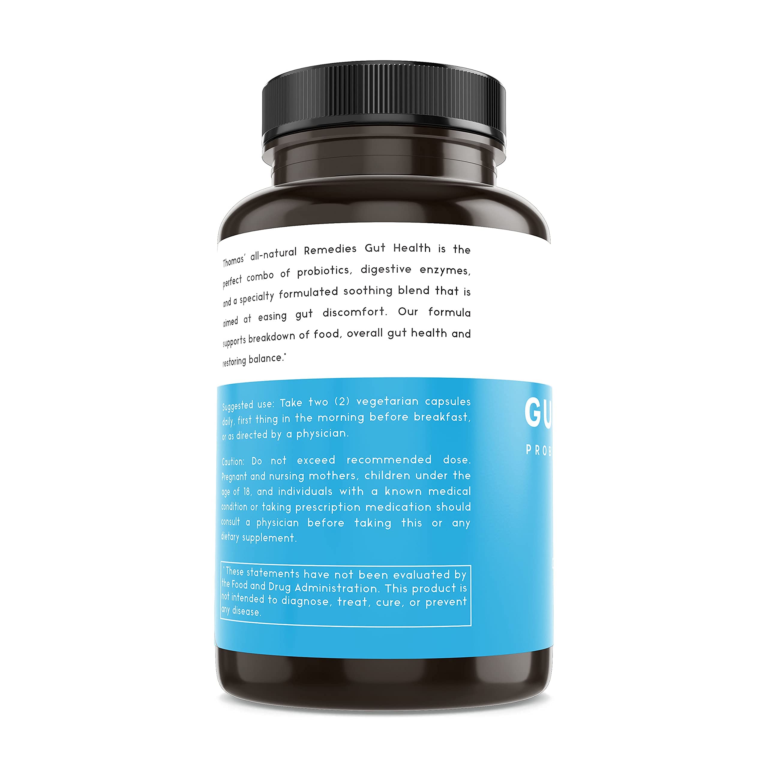 Banner indicating no fillers or artificial ingredients