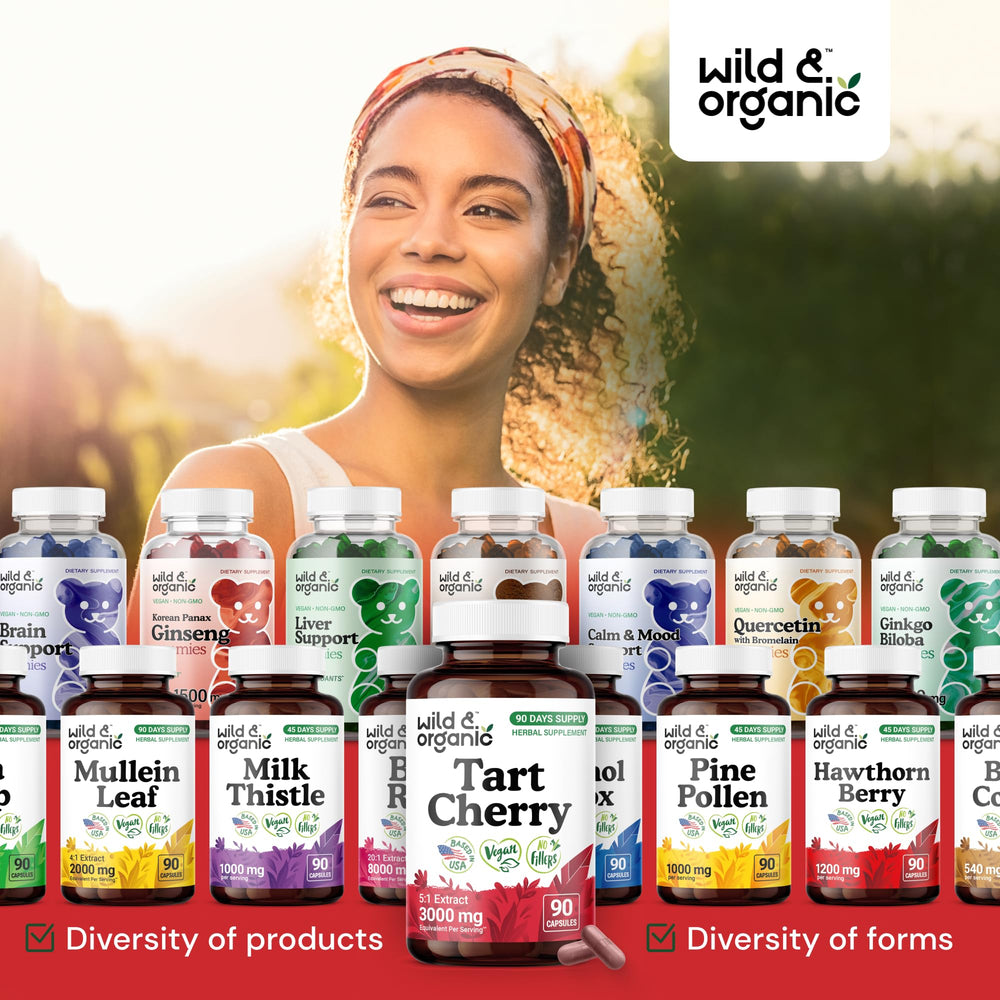 No fillers and non-GMO ingredients label