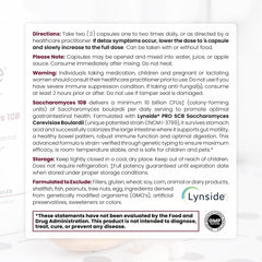 No fillers, non-GMO gluten-free probiotic capsules