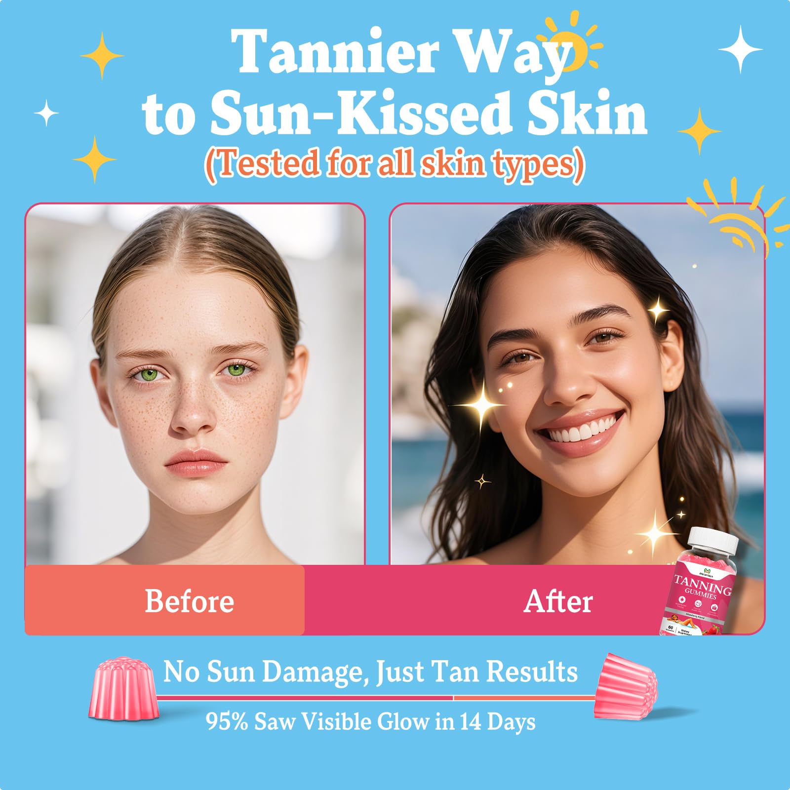 No gelatin or gluten; artificial sweeteners-free; GMP-certified facility