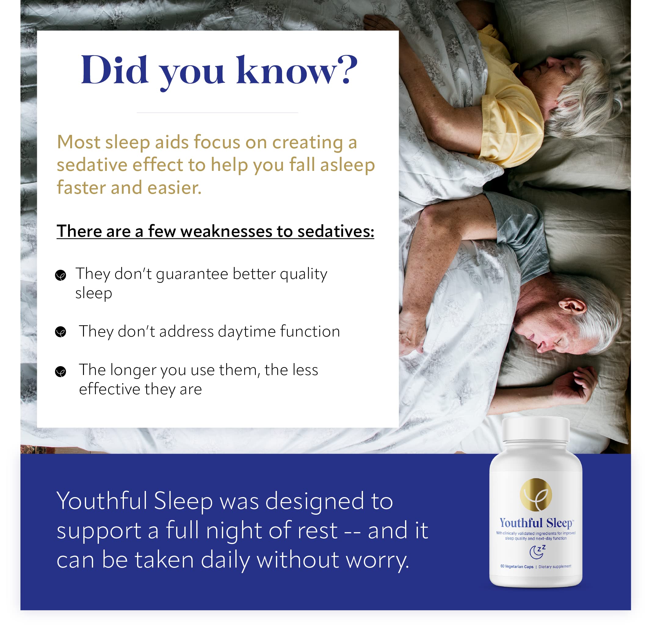 No melatonin sleep support illustration