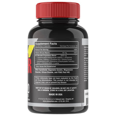 Close-up of L-Arginine ingredient on label