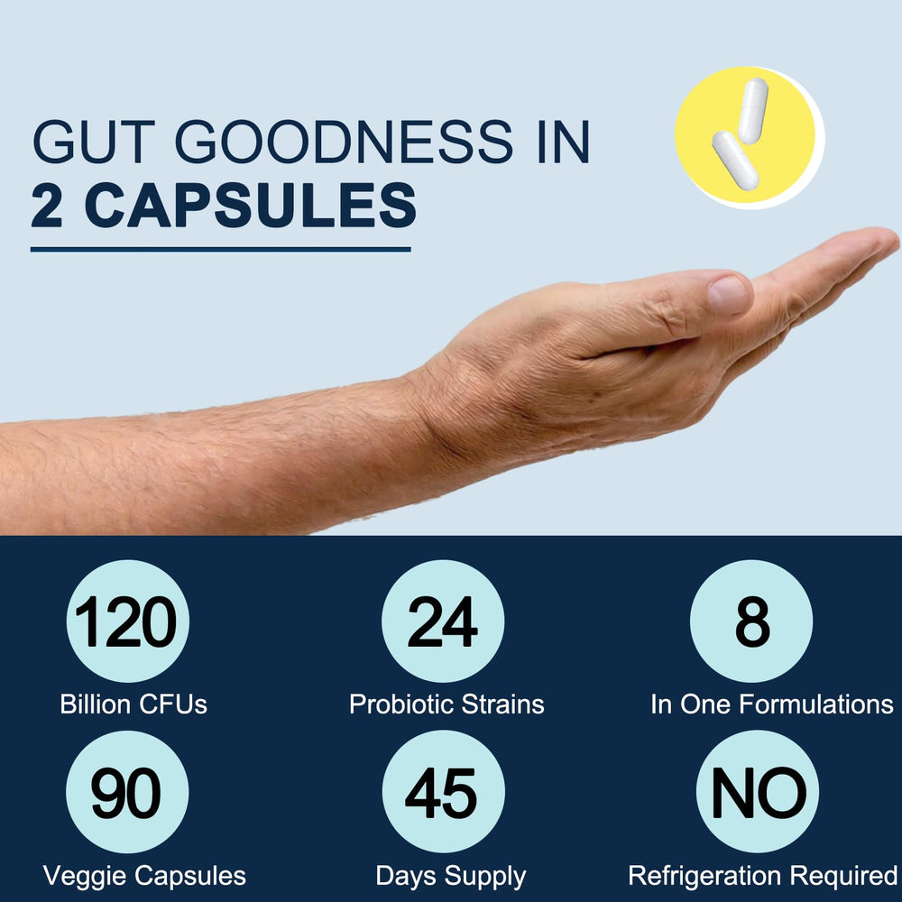 No refrigeration needed packaging for probiotic bottle