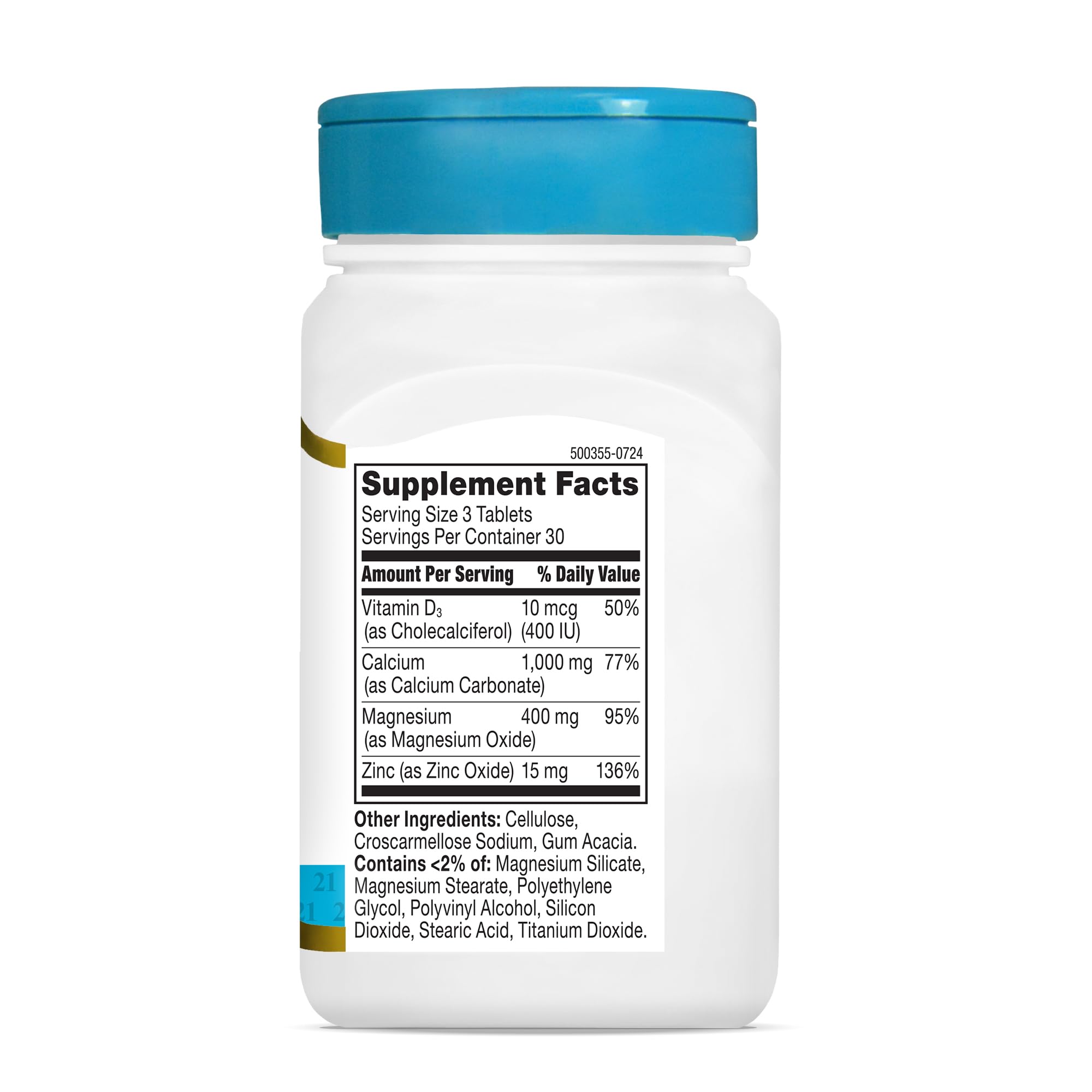 No yeast or artificial flavors claim on label