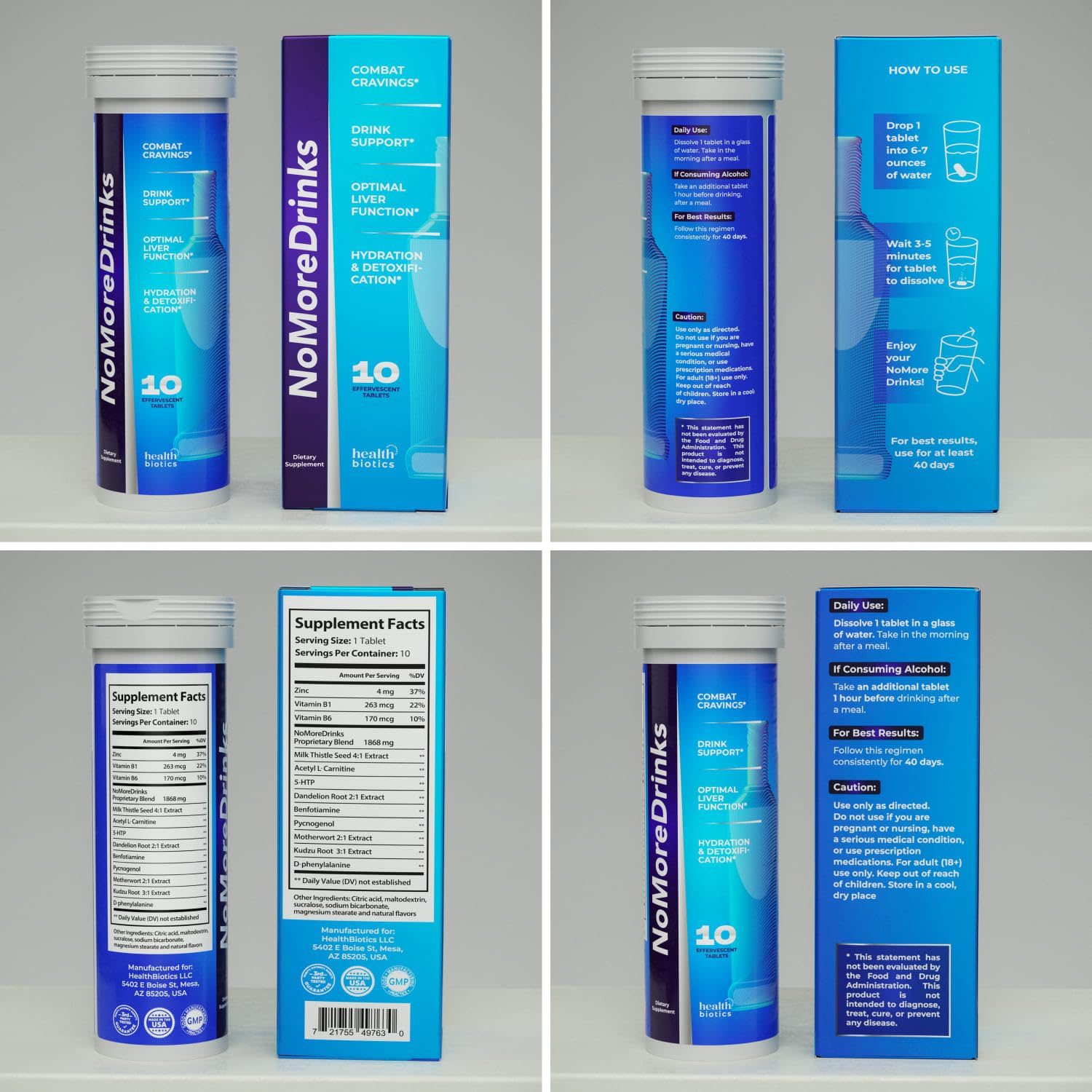 Milk thistle, dandelion root and 5-HTP ingredients