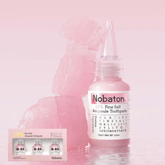Nobaton Whitening Toothpaste bottle with Olaflur label