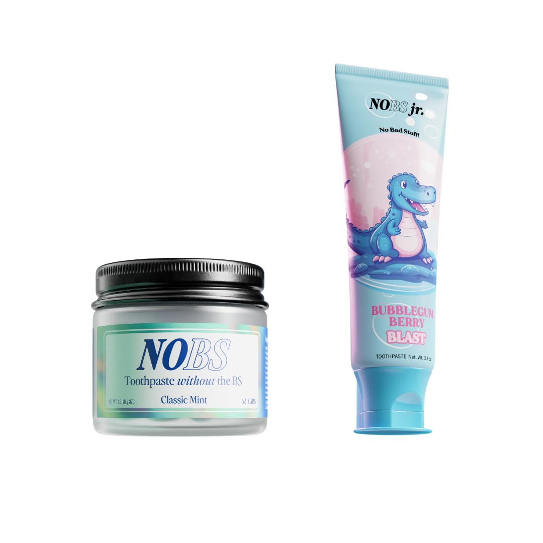 NOBS bundle packaging showing adult and kid tablets