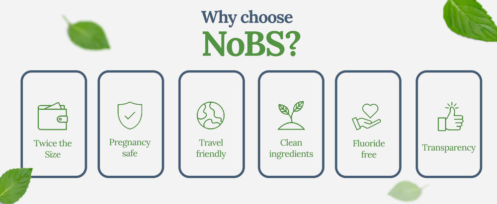 Radiant smiles with refreshing mint aftertaste from NOBS