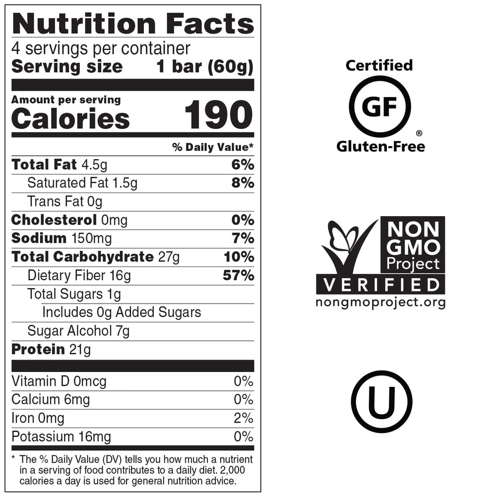 No Cow Birthday Cake bar closeup texture showcases creamy bite for a protein snack.