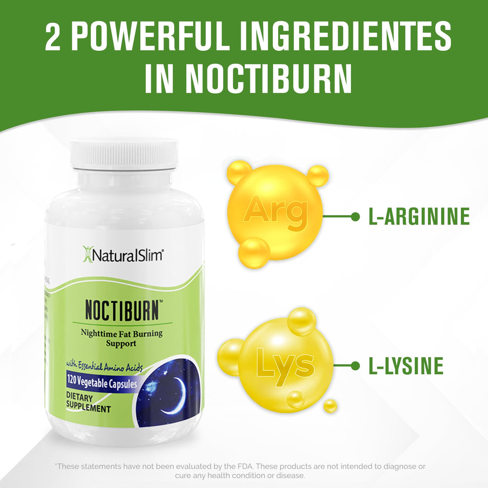 Serving suggestion with water and Noctiburn capsules