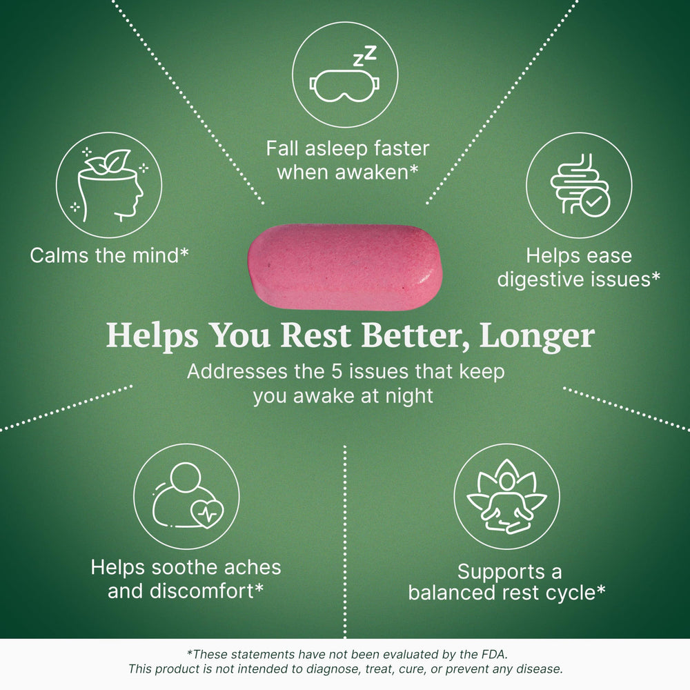 Capsules arranged beside the NoctoPlex bottle