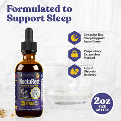Dropper dispensing NoctuRest liquid sleep aid