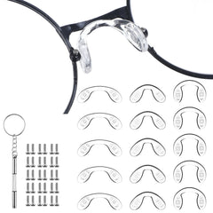 Nogeqi silicone nose pads close-up with U-shaped design