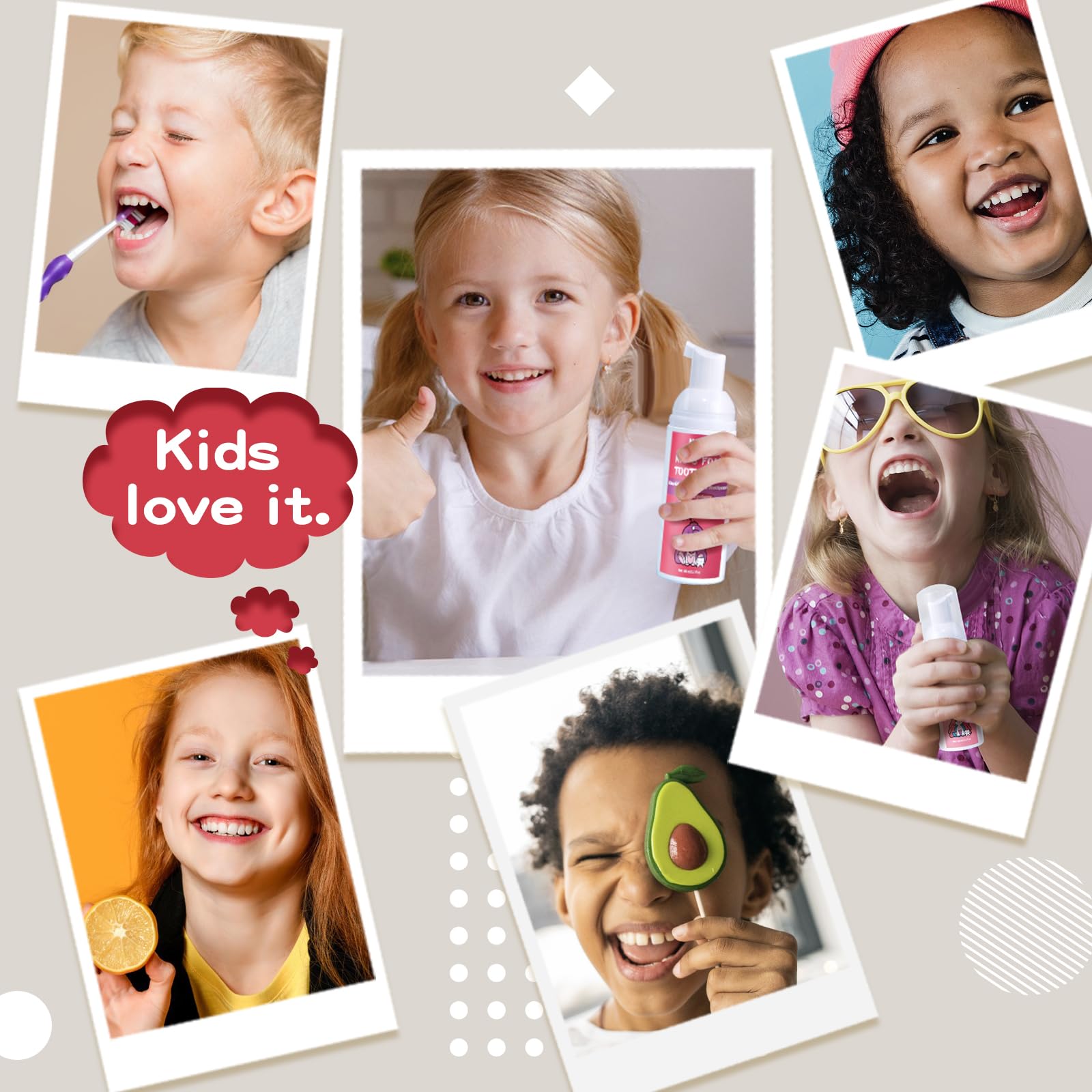 Travel-friendly 60ml NOHOO toothpaste pack for kids (2-pack)