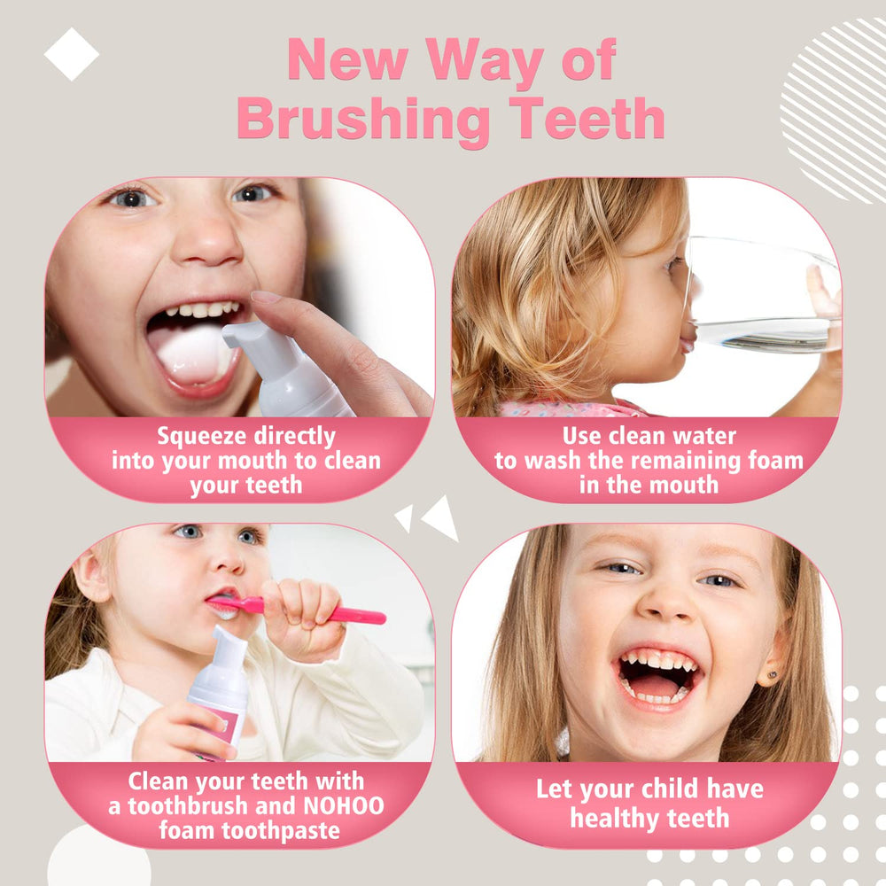 60ml travel size NOHOO toothpaste meets TSA requirements