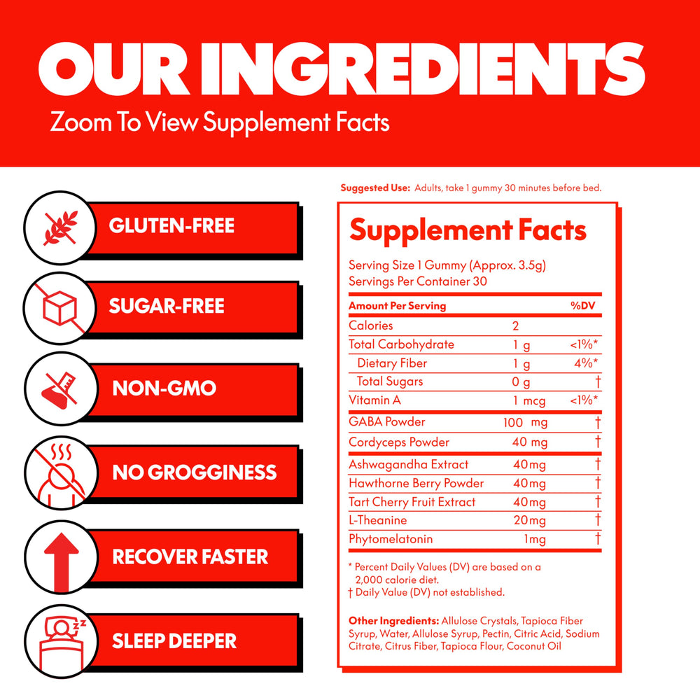Ashwagandha and Cordyceps ingredients illustration