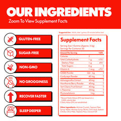 Ashwagandha and Cordyceps ingredients illustration