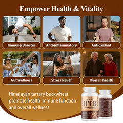 Quercetin-rich buckwheat illustration