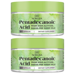 Nokuba Pentadecanoic Acid 300mg bottle - front view