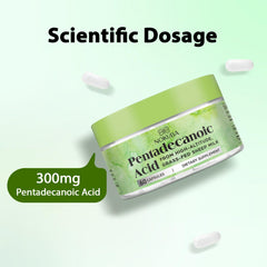 Close-up of the Nokuba Pentadecanoic Acid capsules