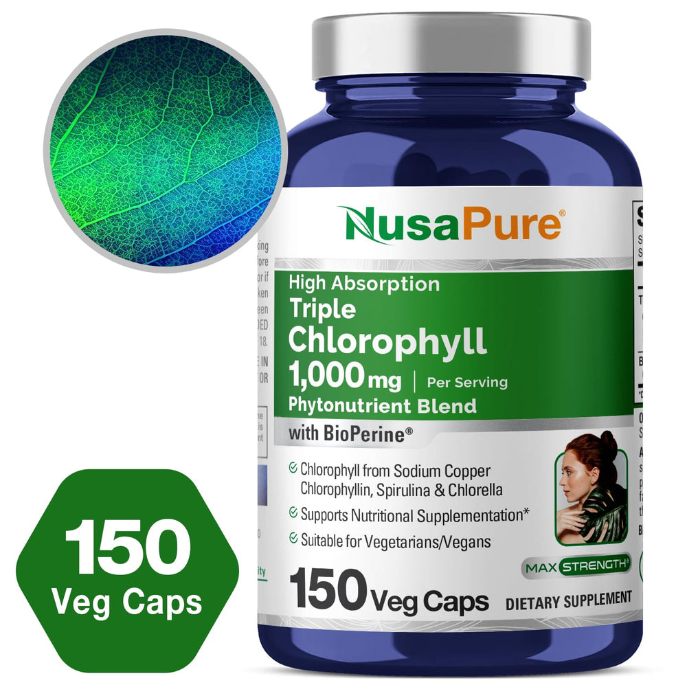 Non-GMO chlorophyll supplement by NusaPure