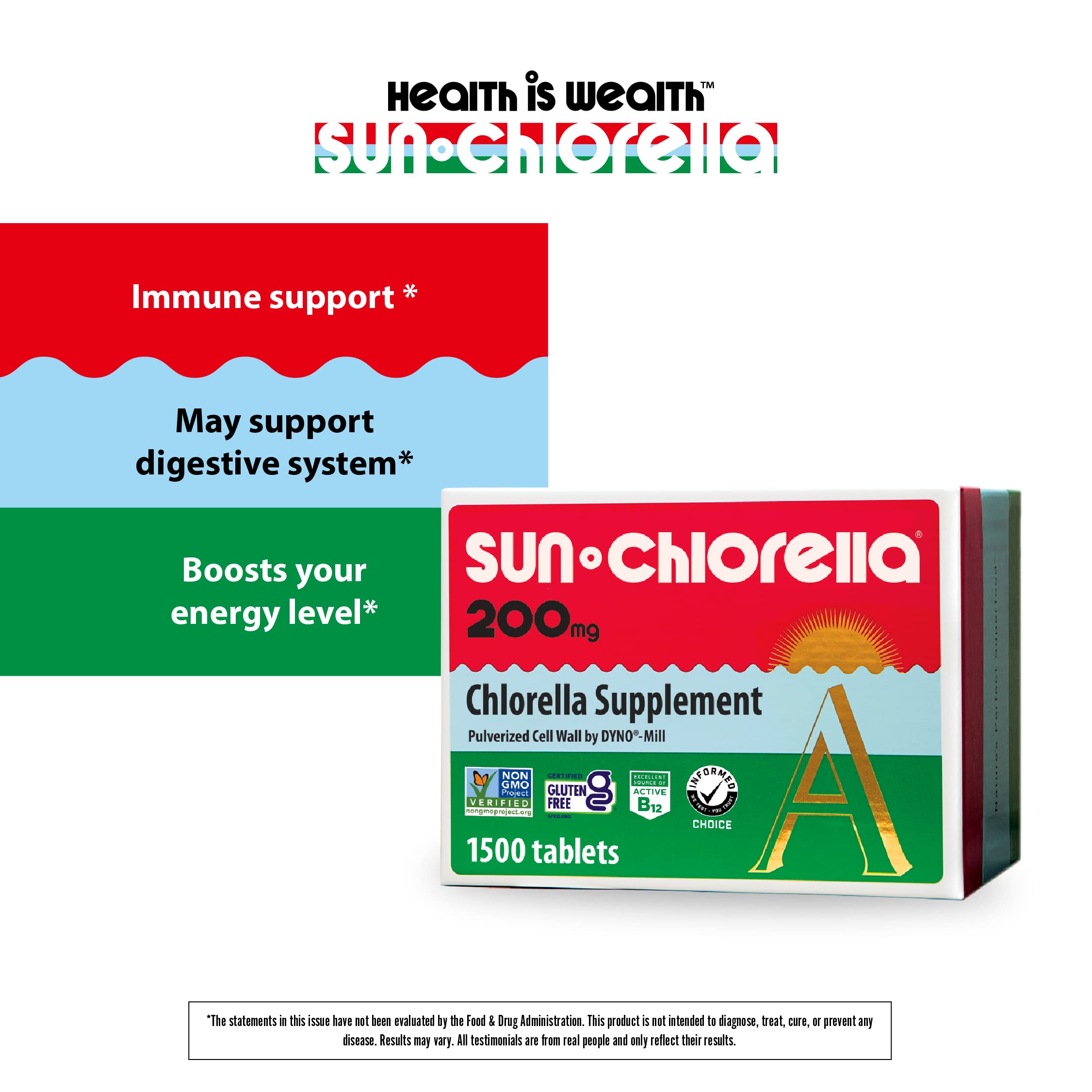 Non-GMO and gluten-free certification icons