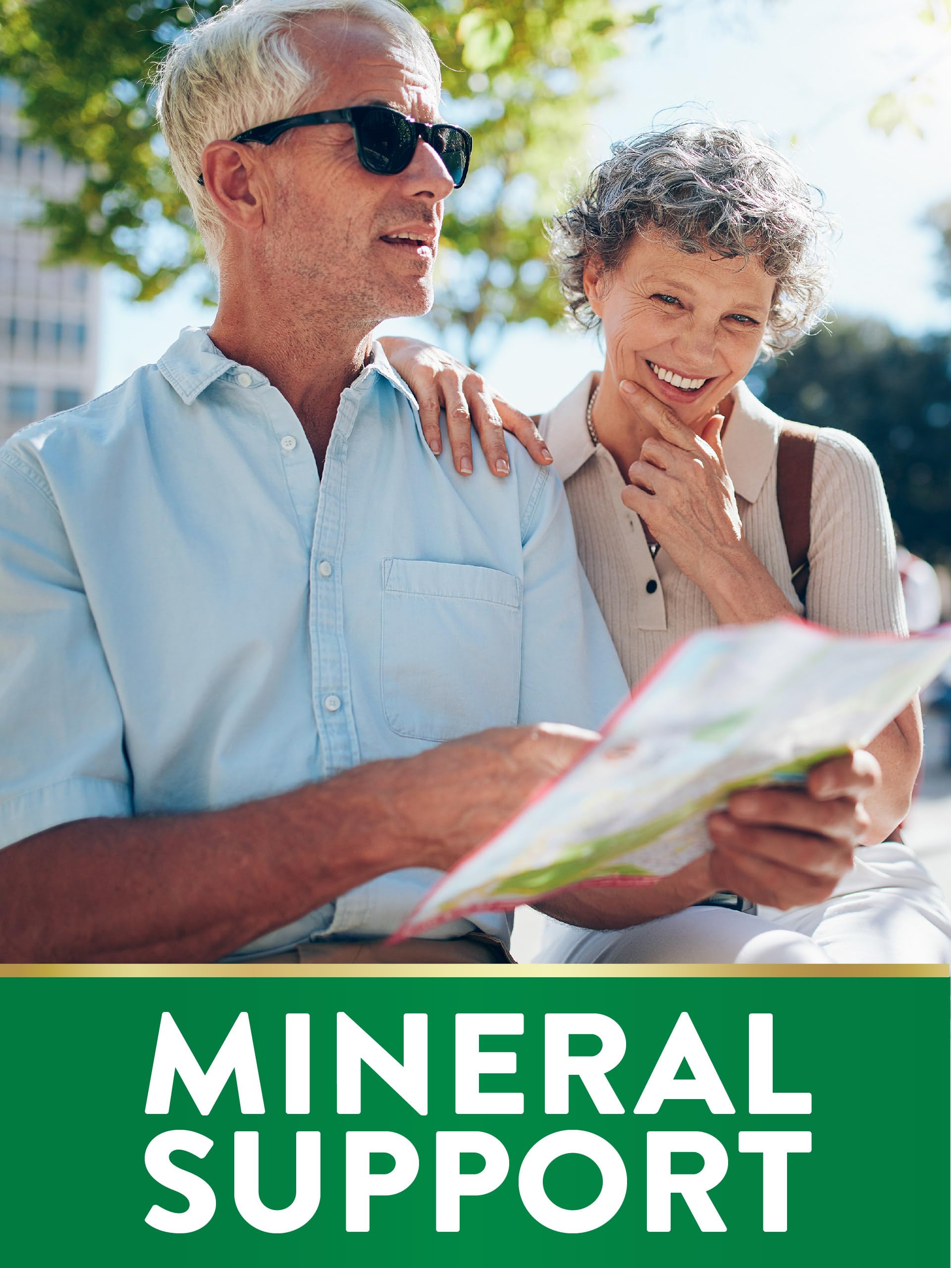 Non-GMO and gluten-free label on the bottle