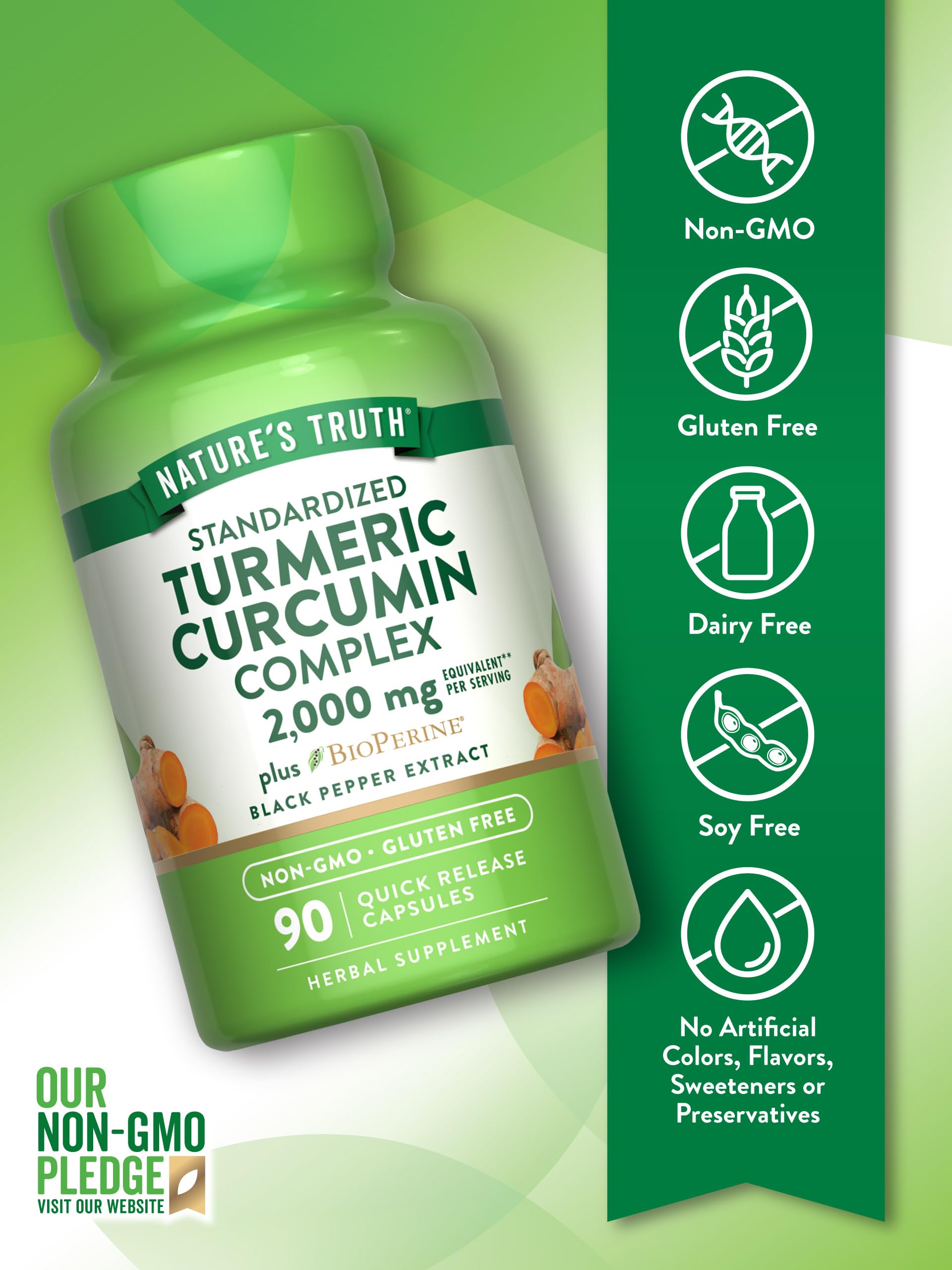 Non-GMO and Gluten-Free certification on product packaging