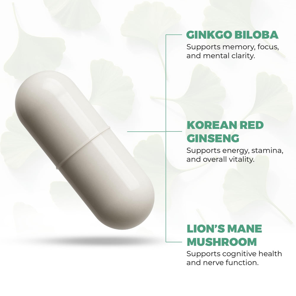 Non-GMO, gluten-free vegetarian capsules label