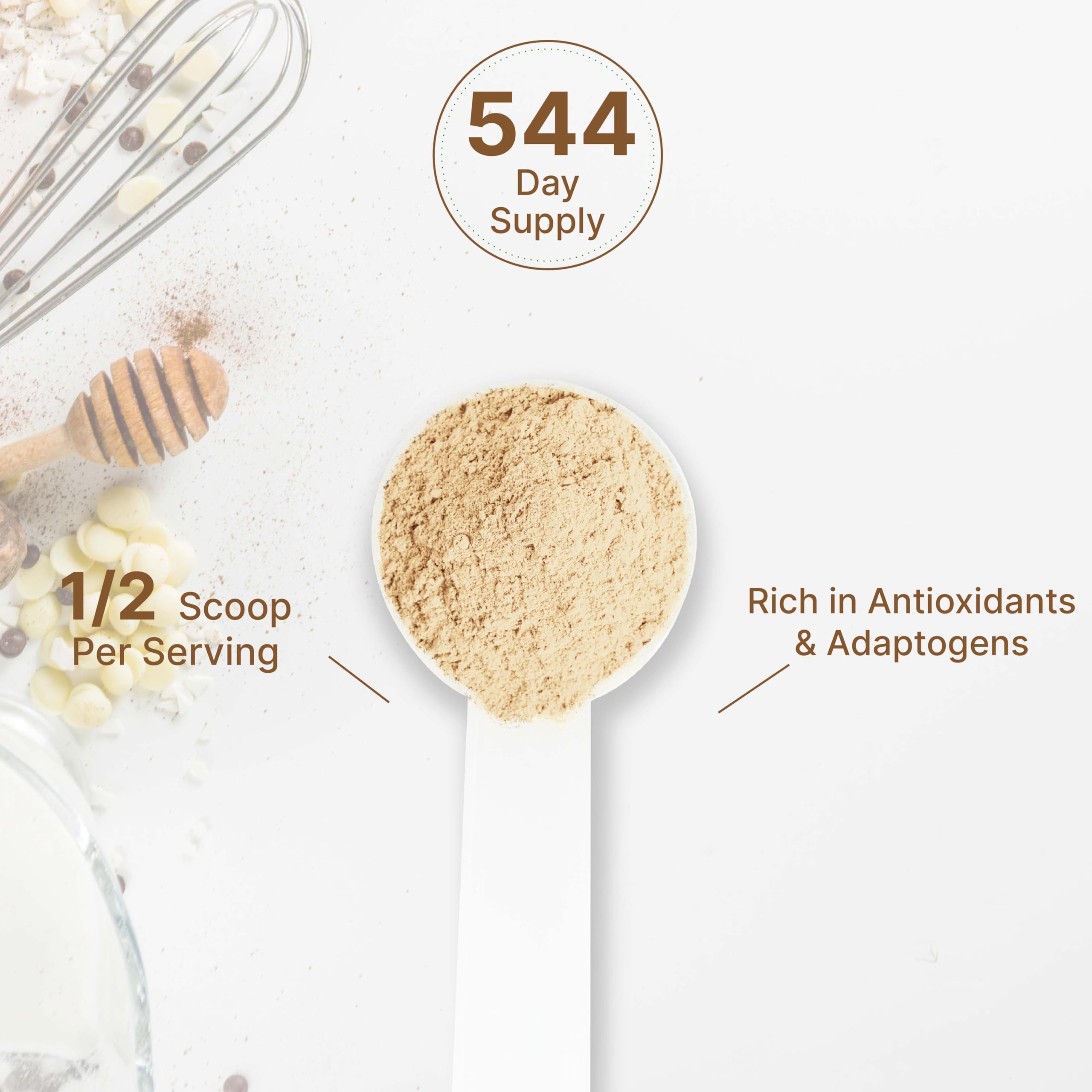 Non-GMO maca powder in 3 lb package