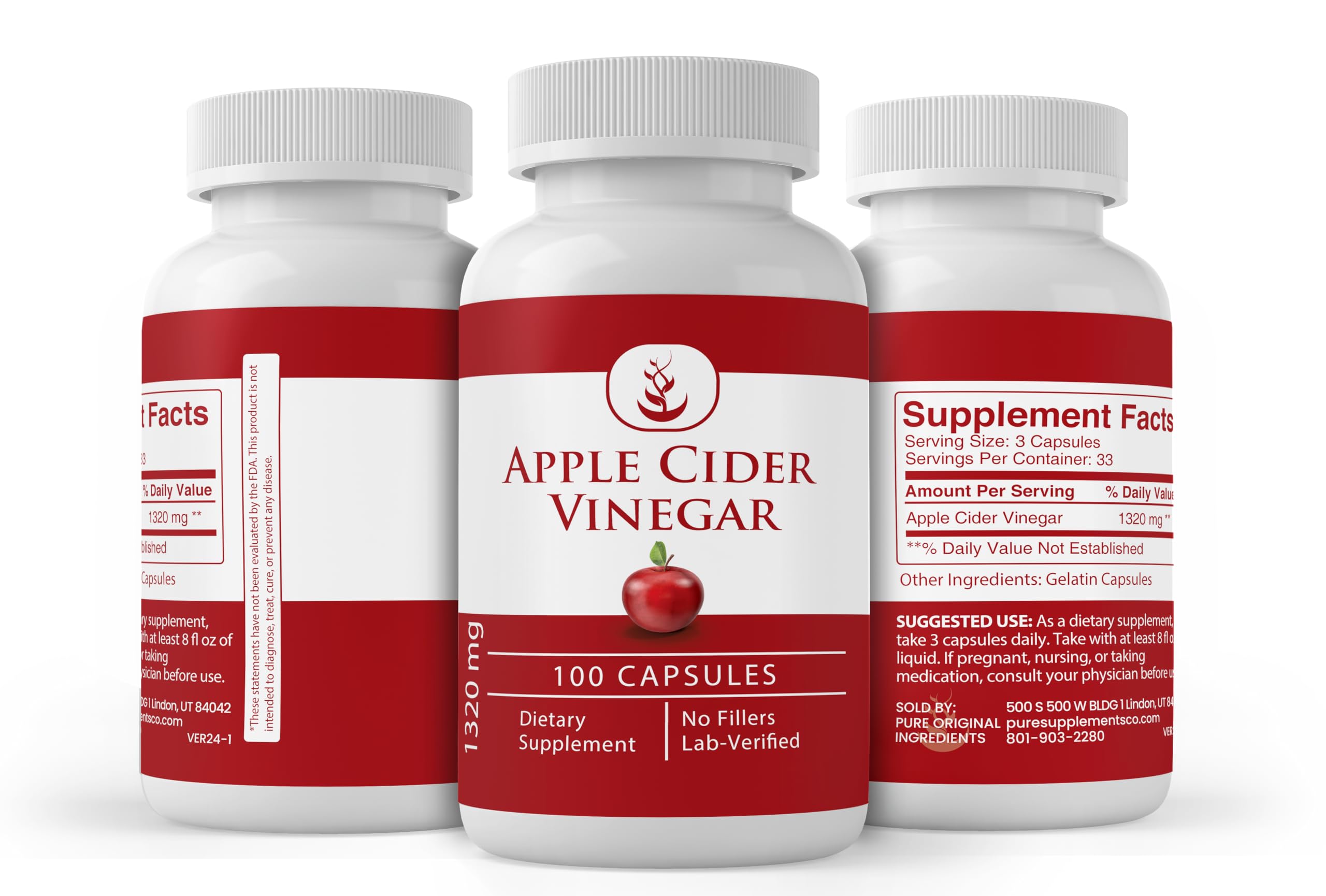 Non-GMO and no fillers indicated on the label