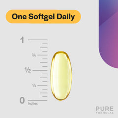 Non-GMO omega-3 supplement label