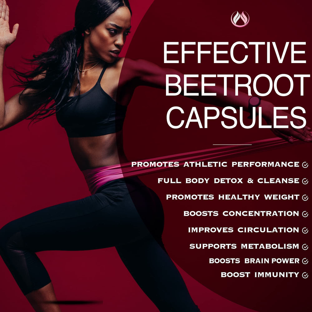 Non-GMO organic beetroot capsules