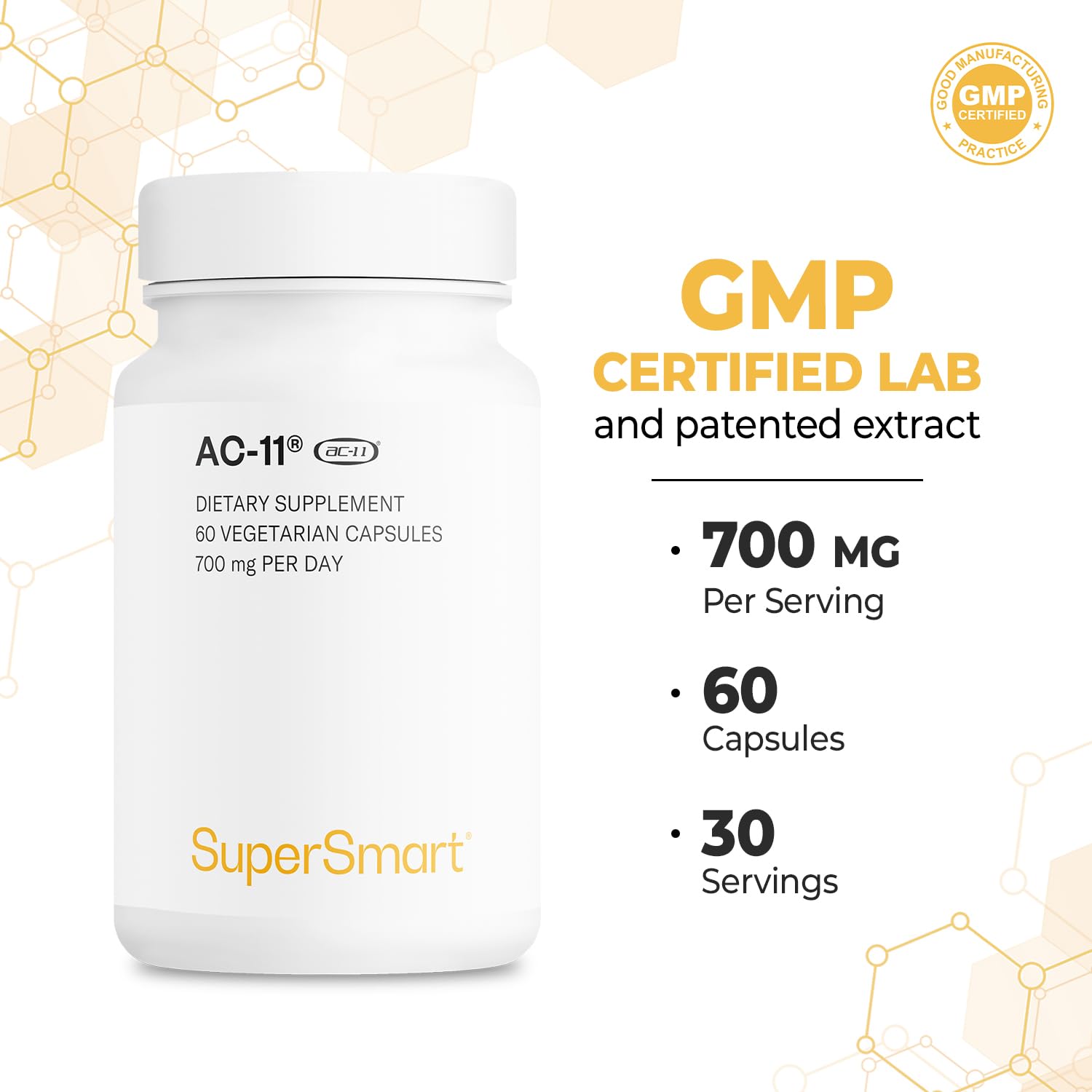 Non-GMO, soy-free, gluten-free claim on packaging