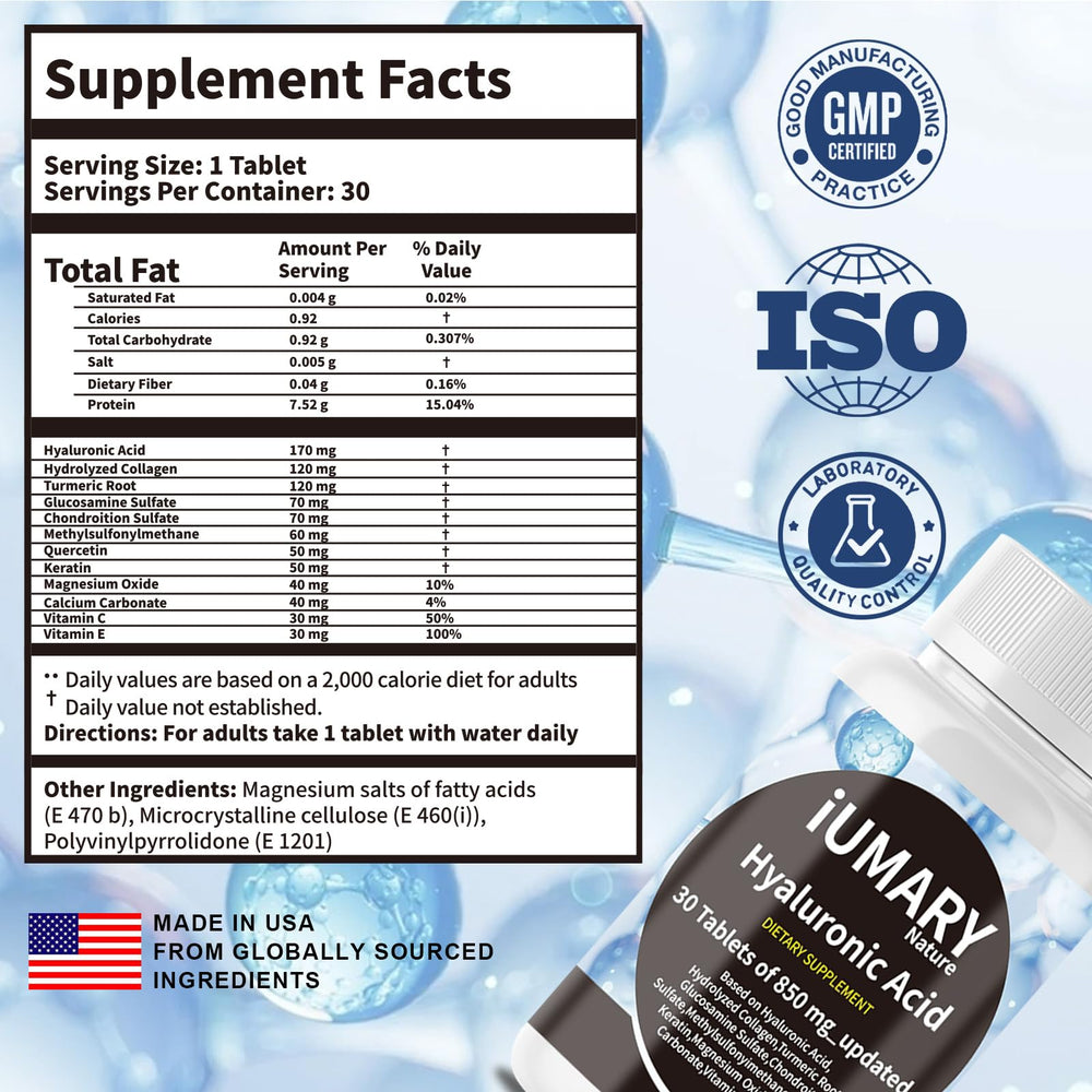 Non-GMO, soy-free, gluten-free formula ingredients panel