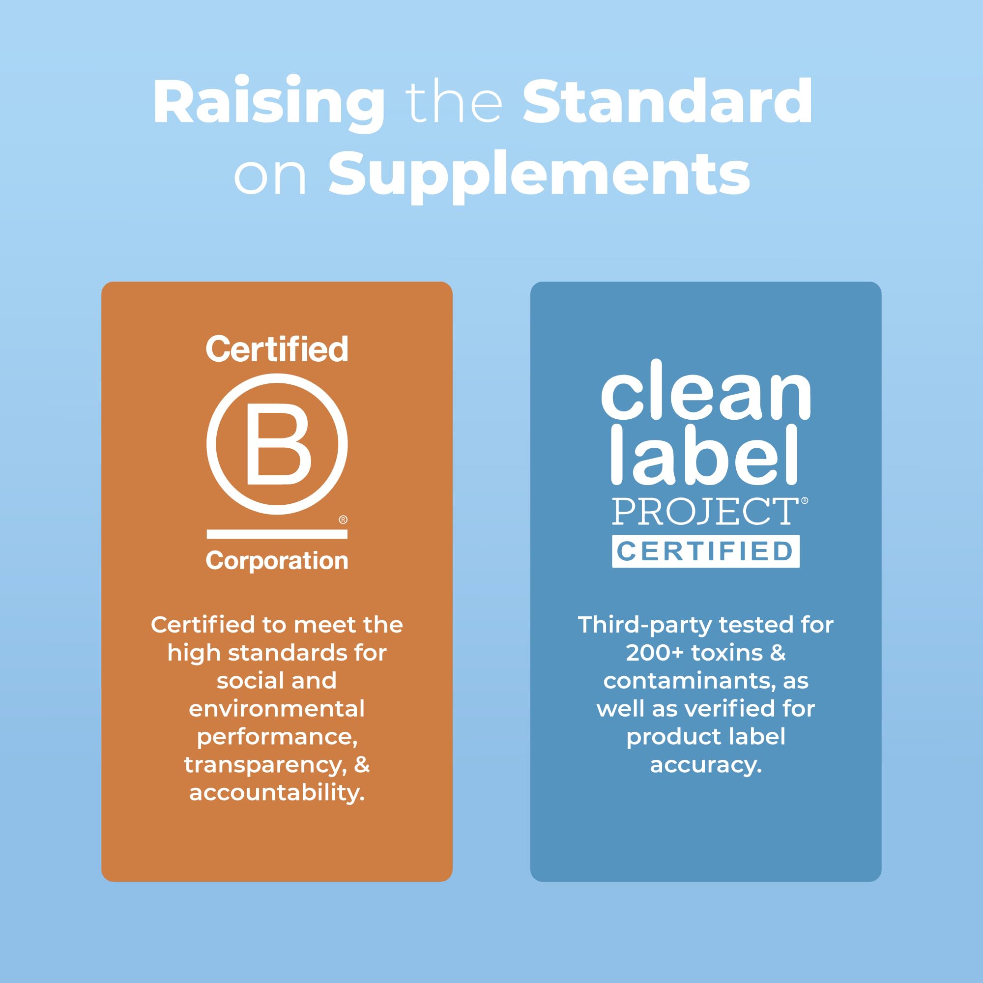 Non-GMO, vegan, dairy-free, gluten-free label