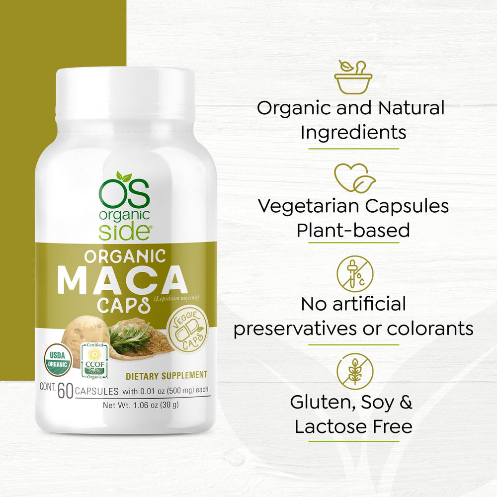 Non-GMO vegan maca capsules