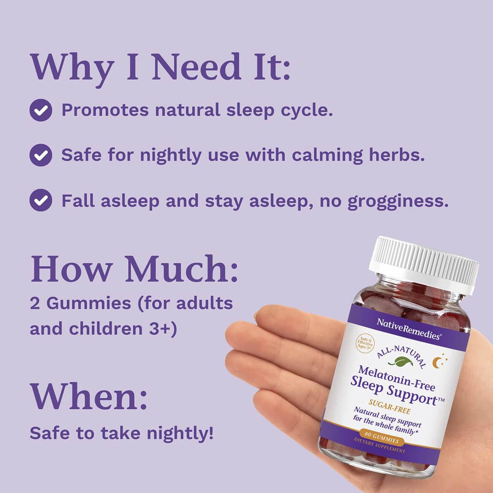 Non-habit forming herbal sleep supplement
