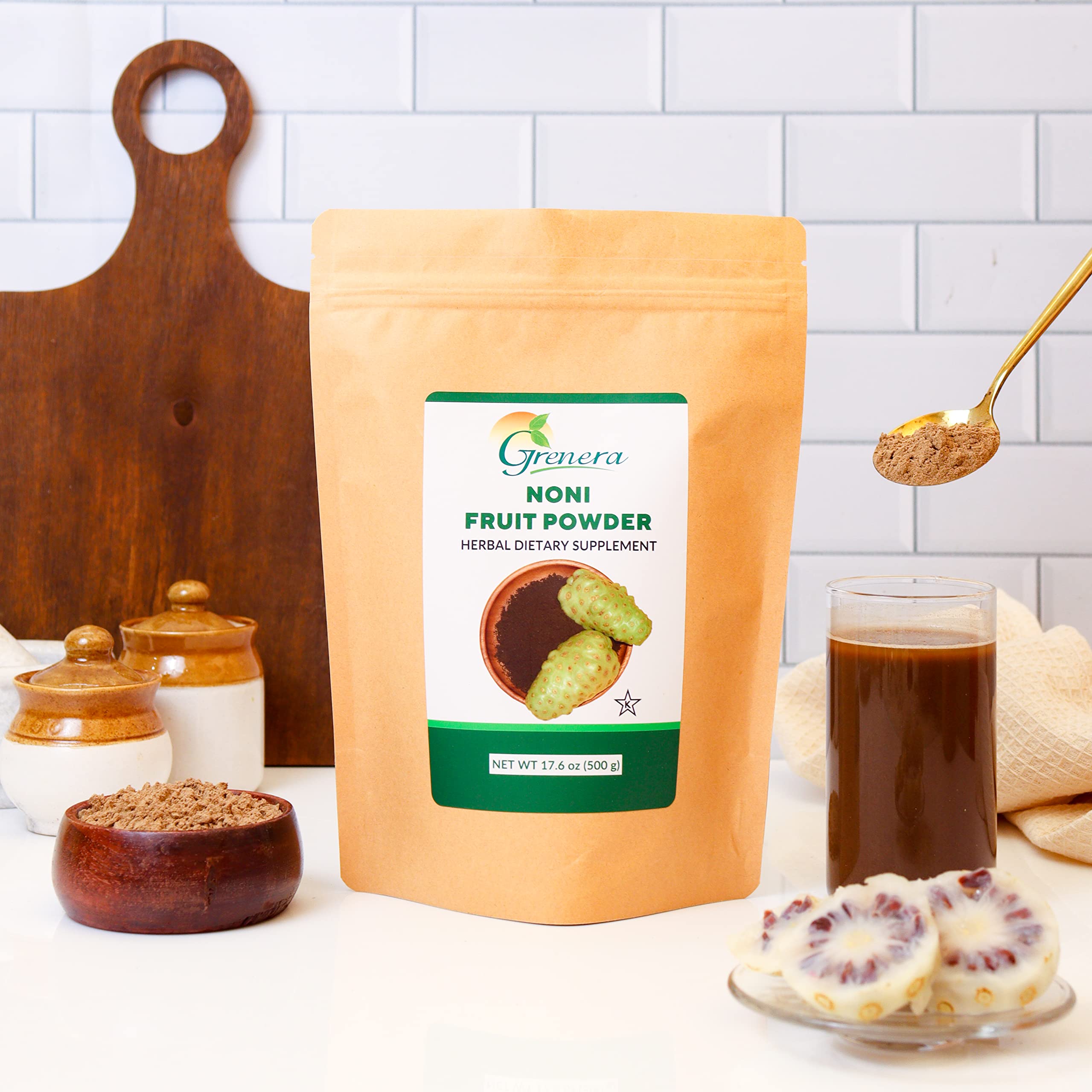 Suggested use instructions for Noni Fruit Powder