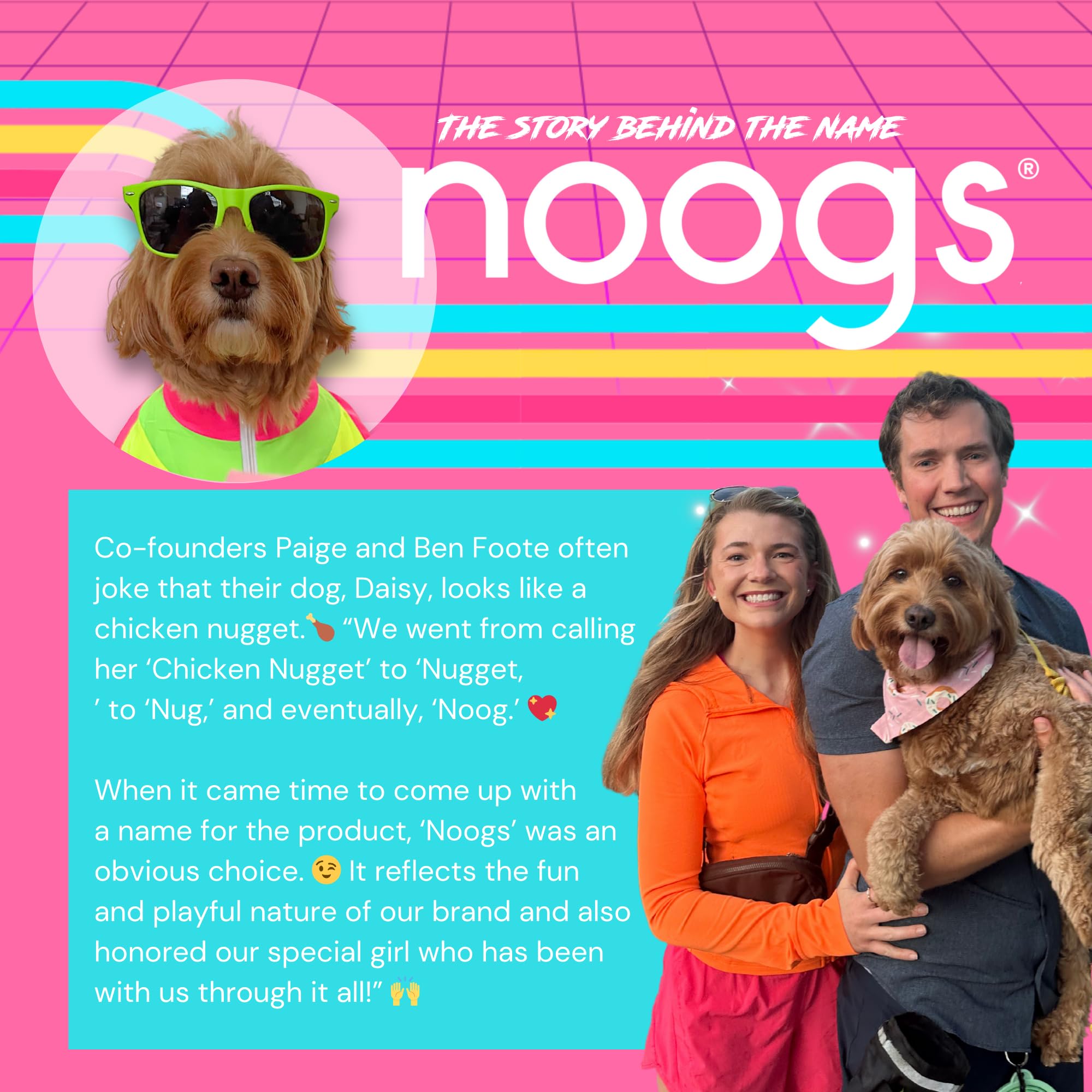 Noogs Sour Energy Chews Lemon Zinger snack time shot showing portable energy for workouts.