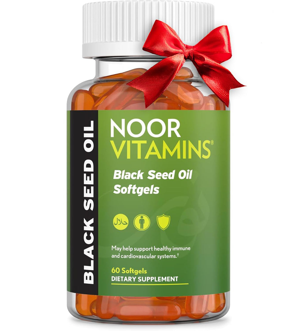 Front view of Noor Vitamins bottle with packaging box